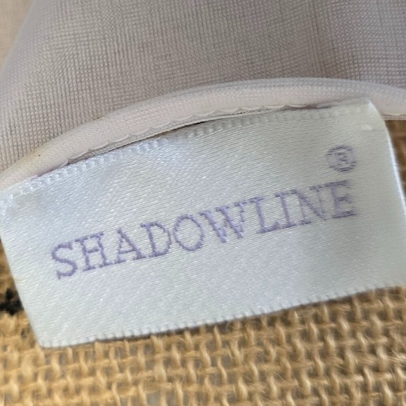 Shadowline Lrge Nightgown + Robe Set Pink Lace Elegant Nightwear Vintage 80s NWT - Picture 7 of 14